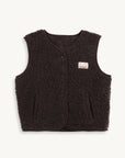 Merino Vest - Chocolate Brown