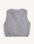 Merino Vest - Stone Grey