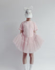Jersey Tulle Dress