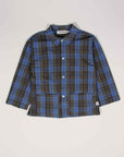 Checked button-up shirt