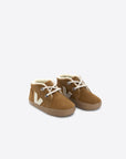 Baby Suede Fured Camel Pierre