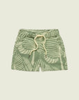 Kids Banana Leaf Terry Short