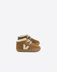 Baby Suede Fured Camel Pierre