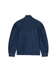 Tie Neck Denim Blouse