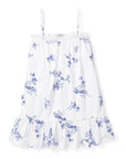 Indigo Floral Lily Nightgown
