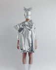 Silver Metal Dress