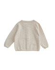Cotton Pointelle Cardigan