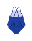 Metallic Frill Swimsuit