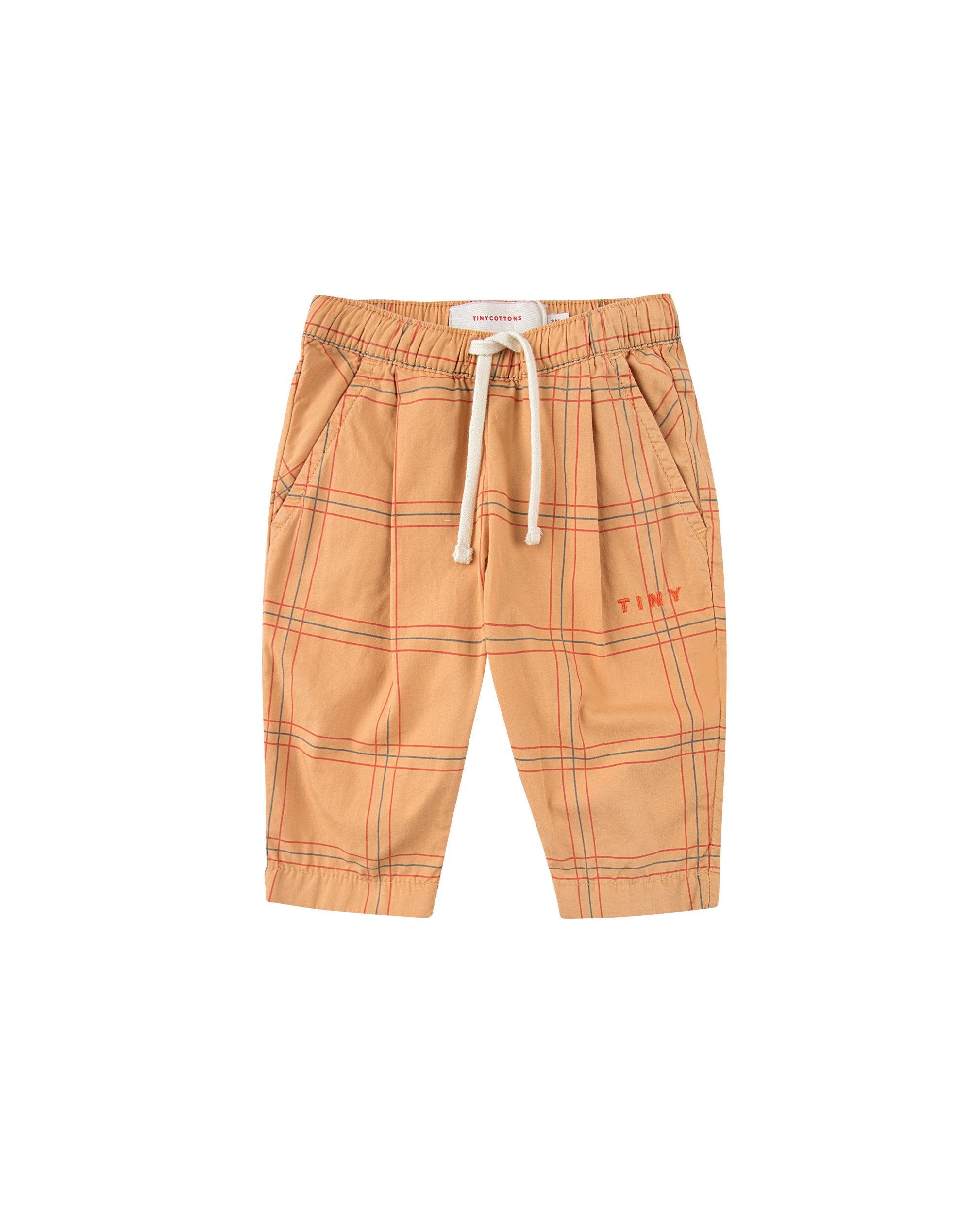 Check Pleated Pant